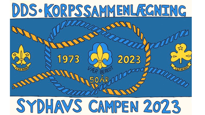 Mærke for Sydhavs Campen 2023